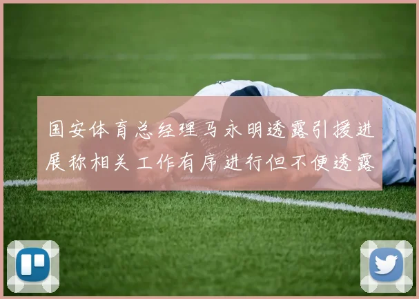 国安体育总经理马永明透露引援进展称相关工作有序进行但不便透露名字